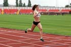 Junior womens 400 metres at the Gateshead Tartan Games Open.